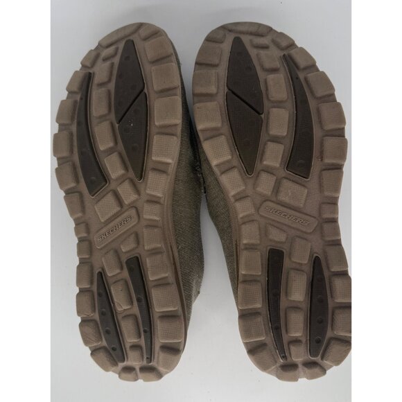 Skechers Mens Relaxed Fit Memory Foam 10.5 Slip-On Loafers Superior Milford Tan - Picture 7 of 12